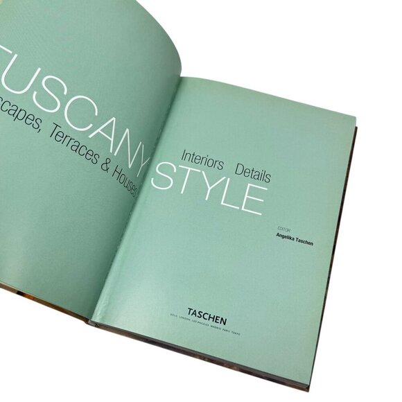 Paris Style Book Tuscany Style Book Ed. Angelika Taschen 2003 Home Decor - Picture 14 of 16